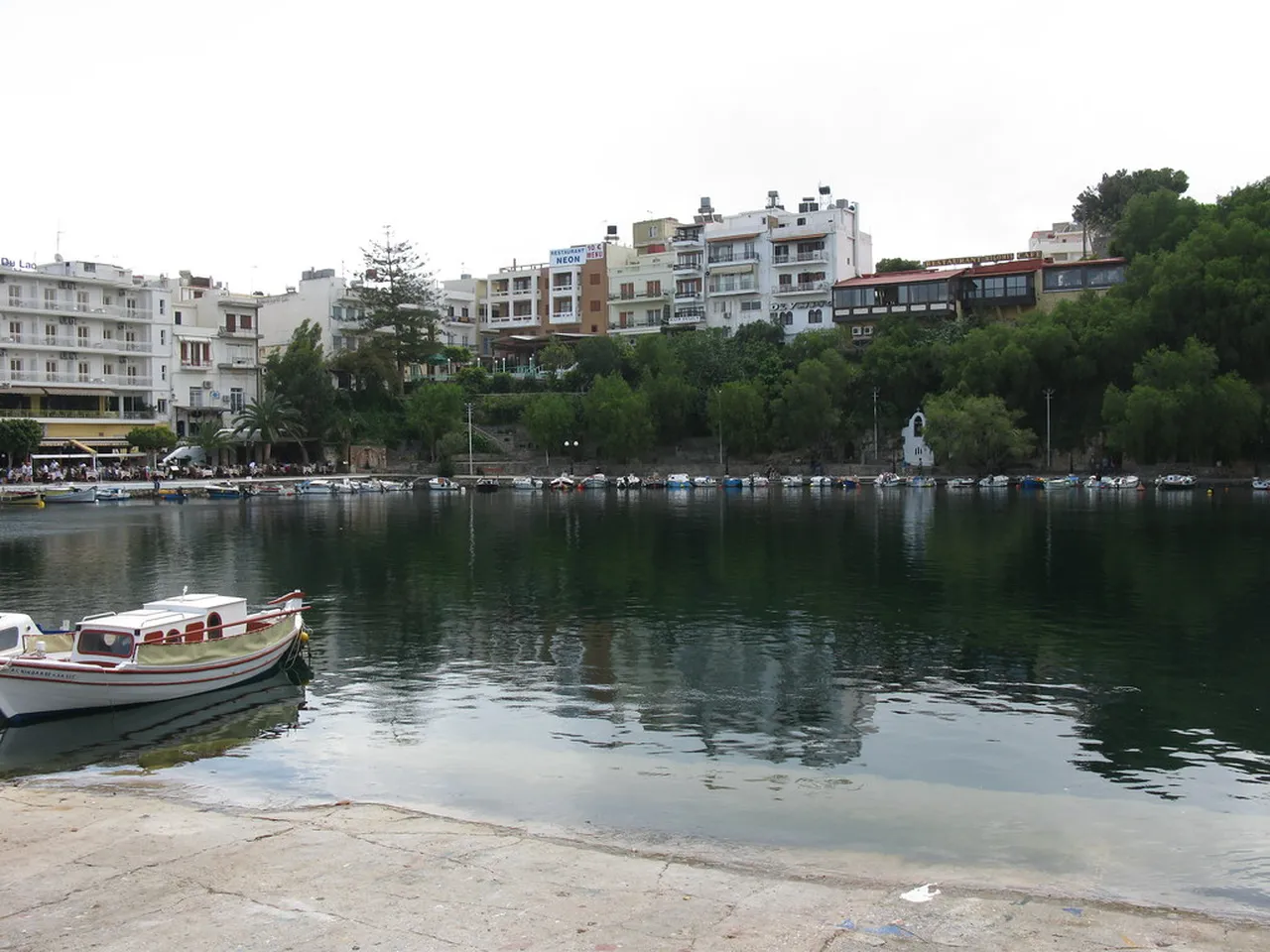 1. Visit the Beautiful Lake Voulismeni: A Natural Gem