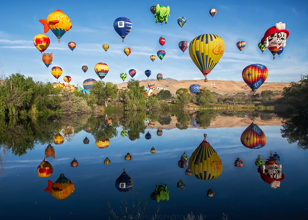 1. The Great Reno Balloon Race: A Colorful Sky Spectacle