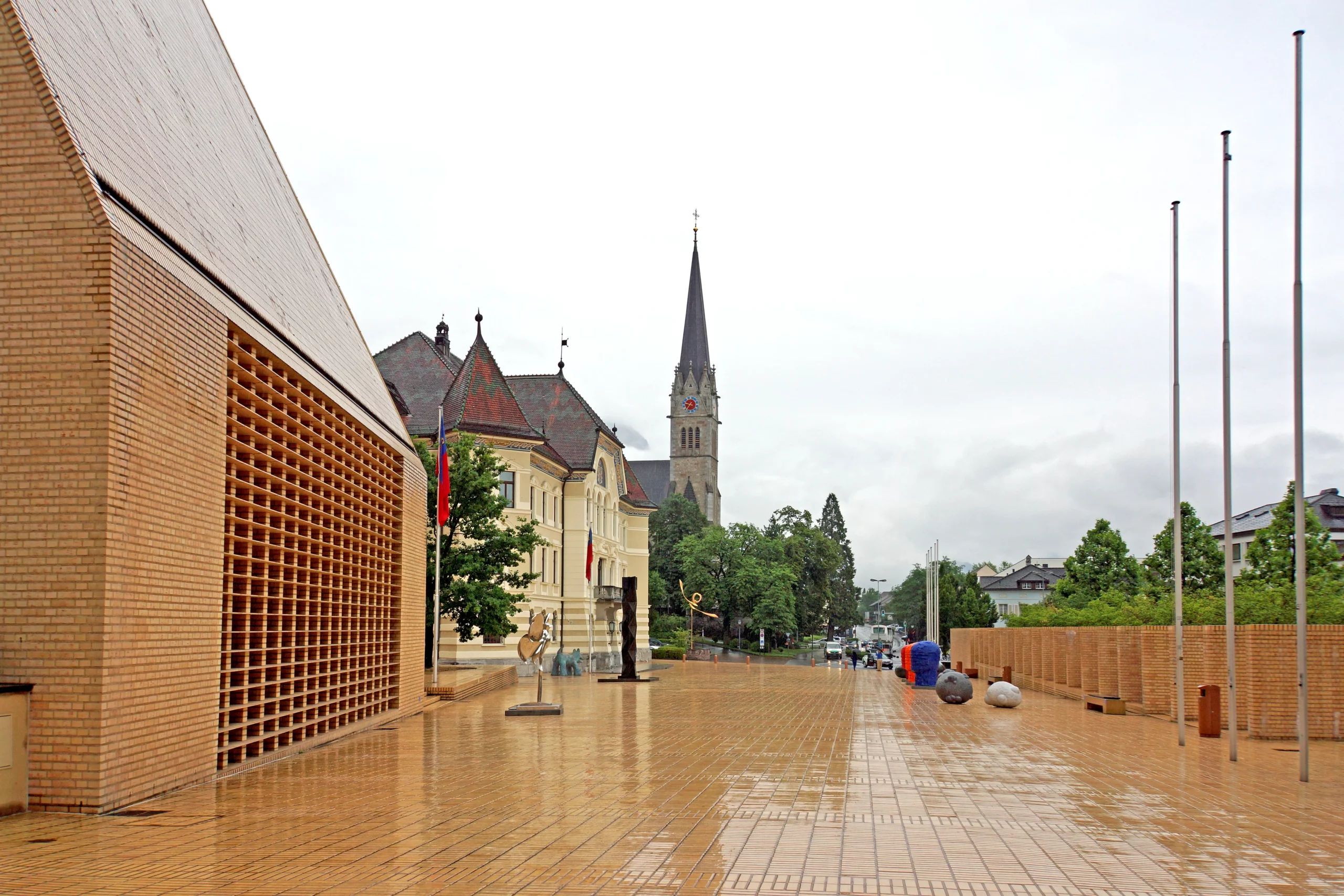 5. The Vaduz City Hall: A Fusion of History and Modern Design