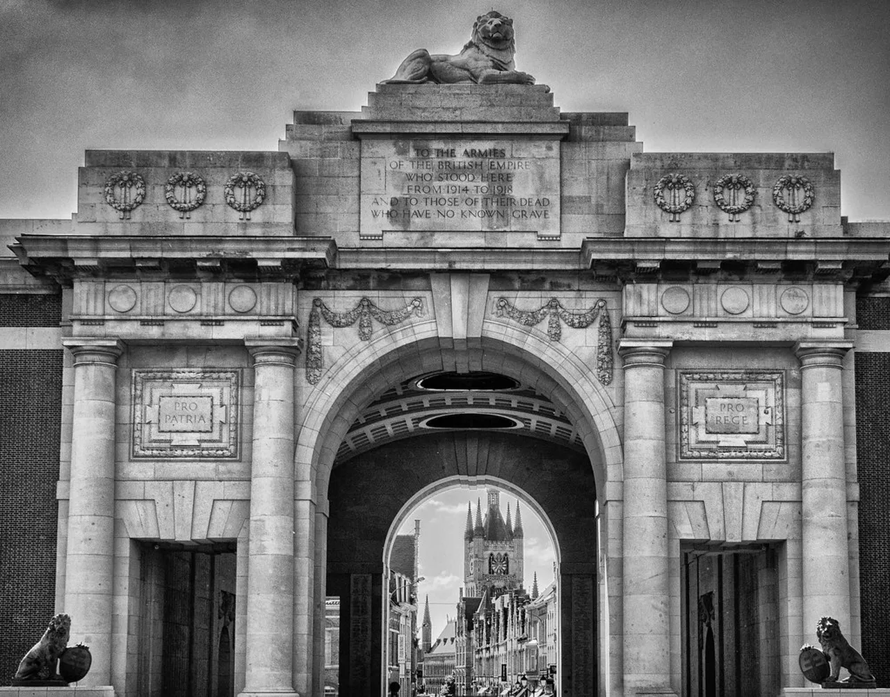 4. The Menin Gate Memorial: A Historical Tribute