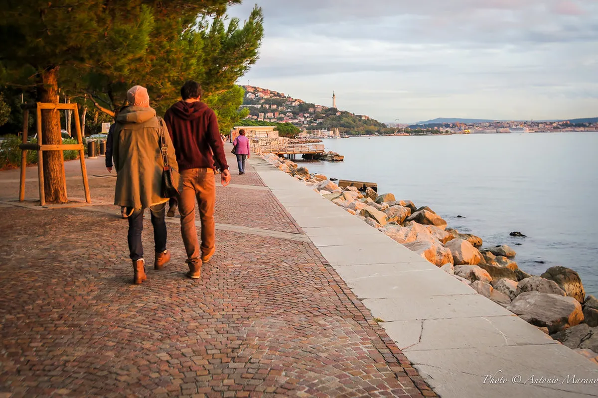 Late Morning: Barcola Beach