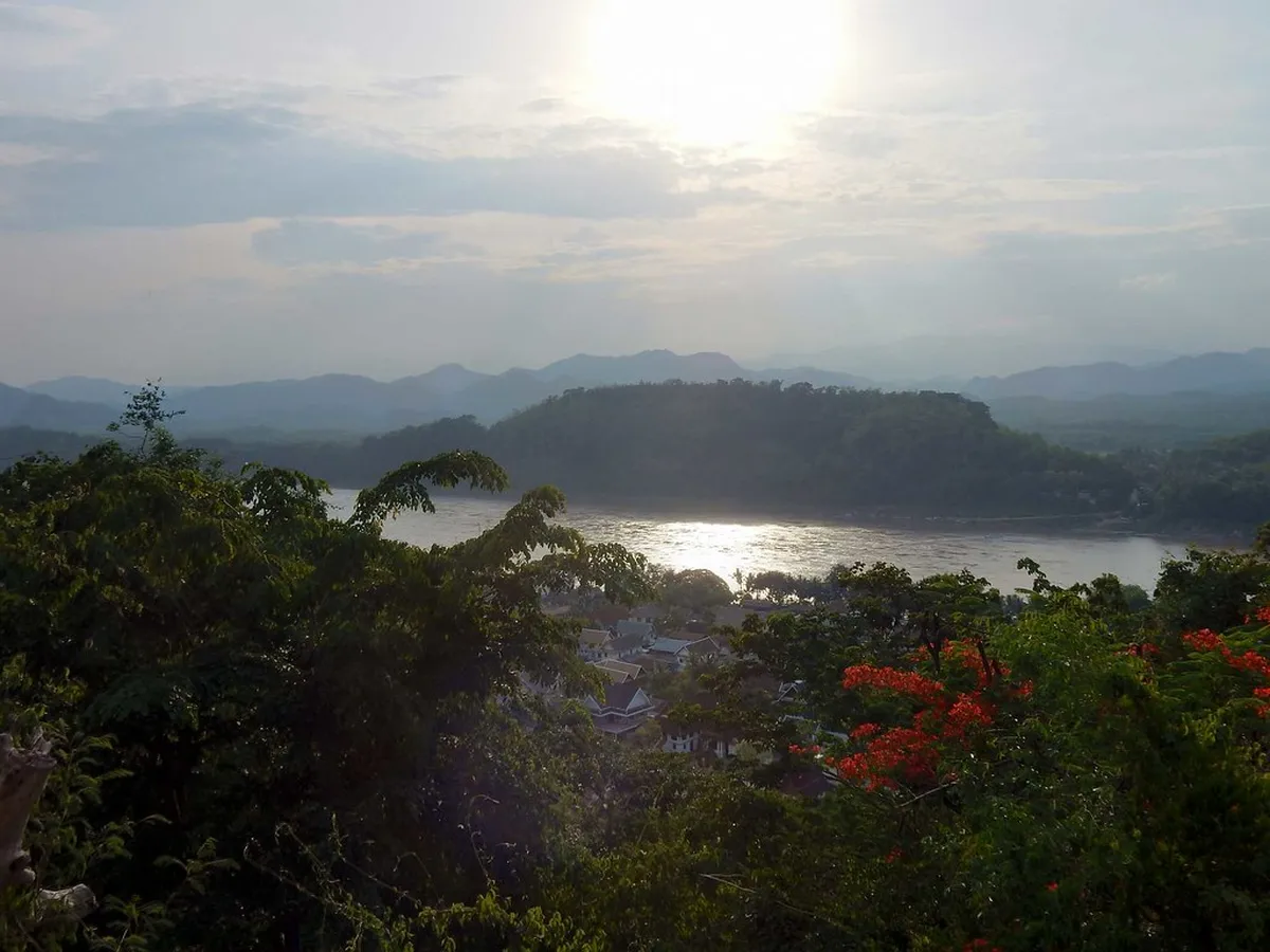 Sunset: Climb Mount Phousi