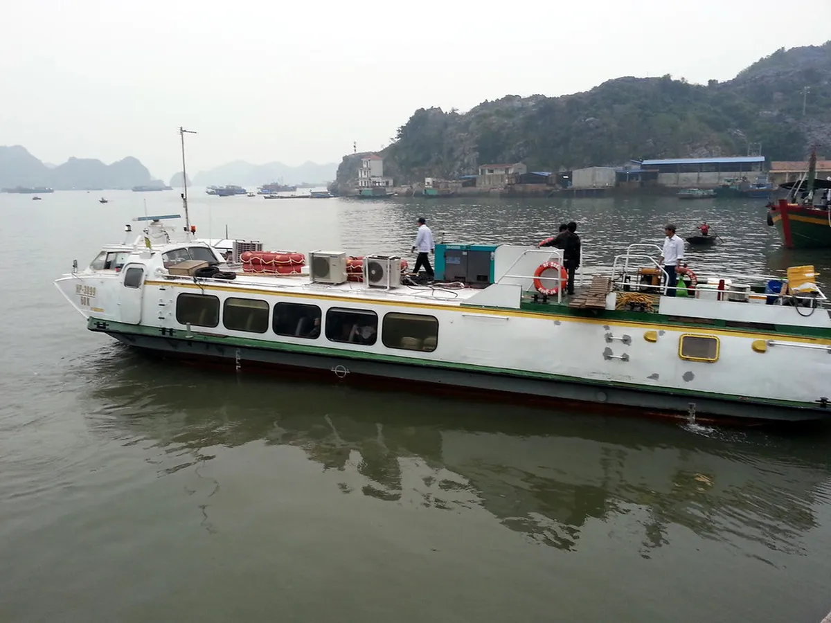 8:00 AM: Depart from Haiphong