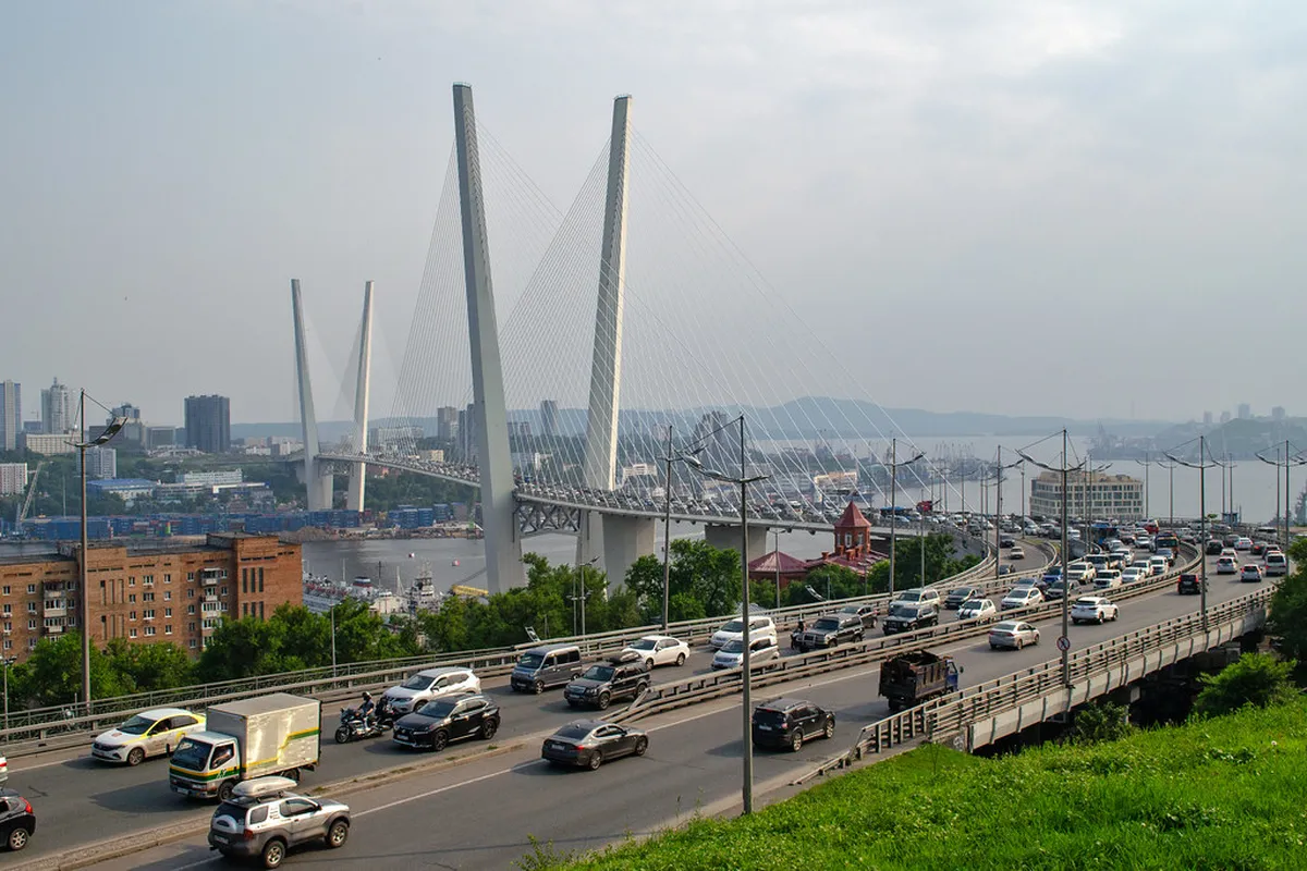 Evening in Vladivostok