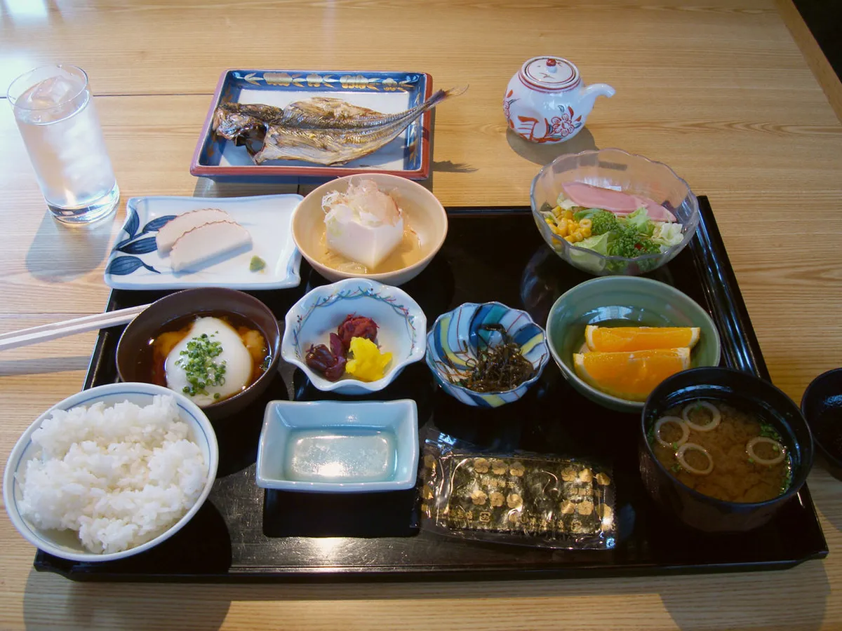 Morning at an Onsen