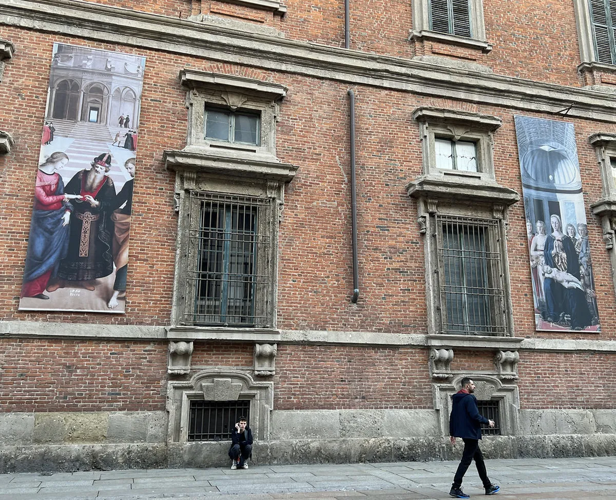 Midday: Pinacoteca di Brera
