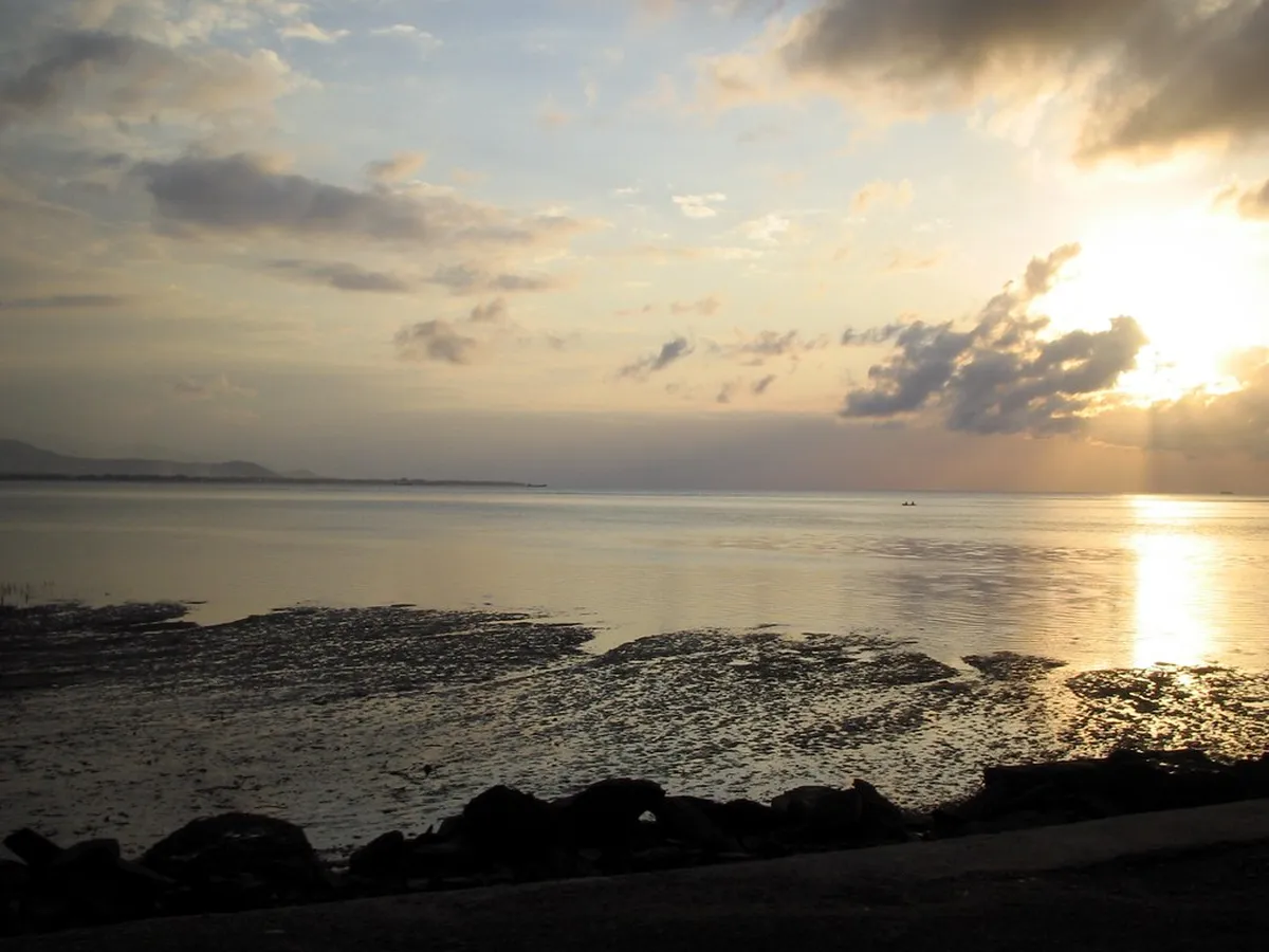 Evening: Sunset at the Beach