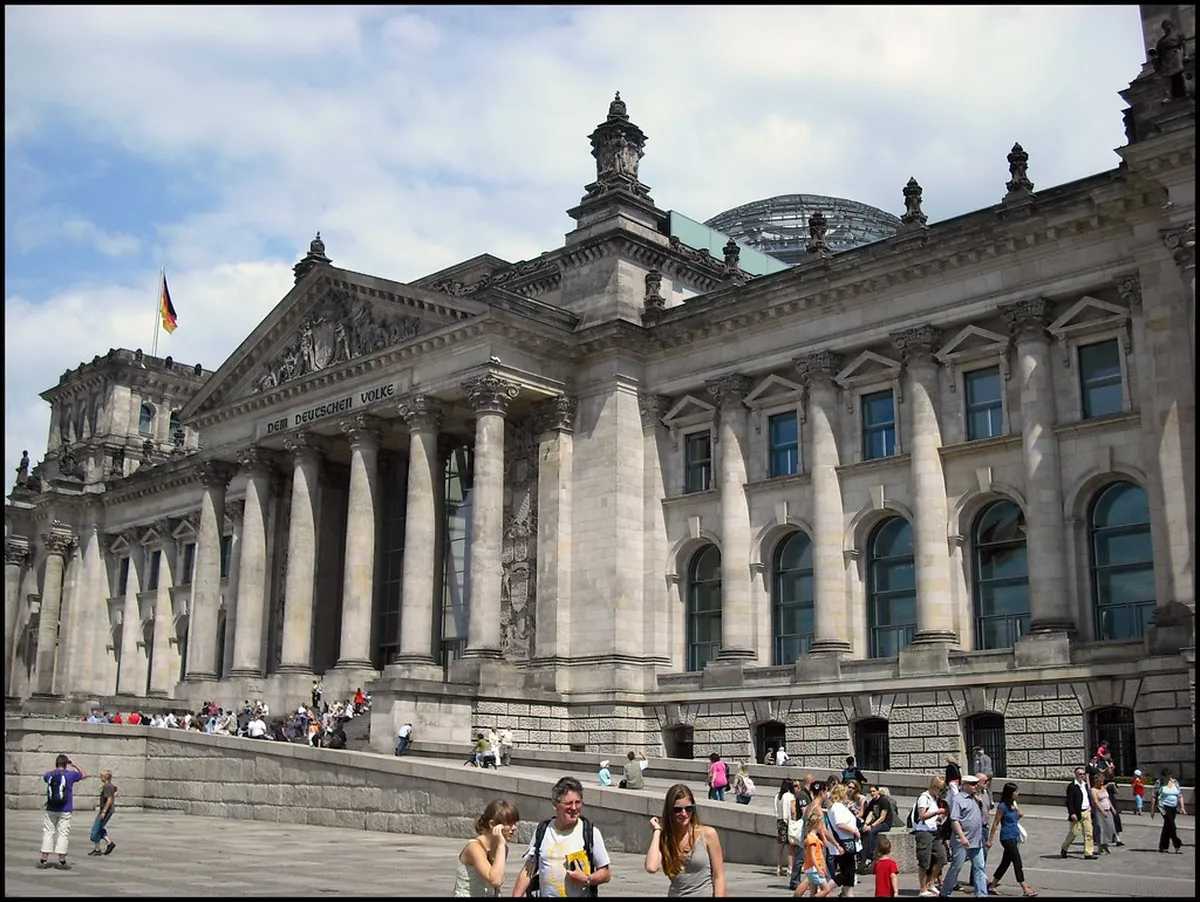 Midday: The Reichstag Building