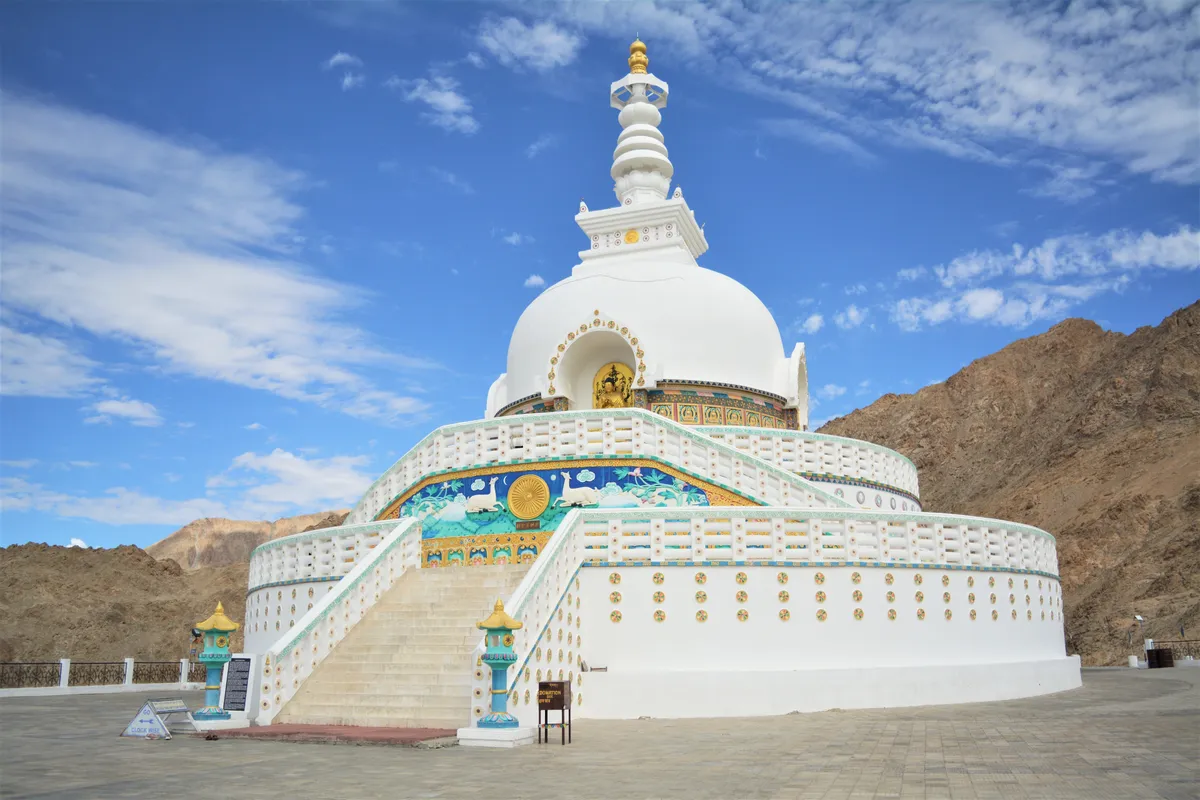 Visit Shanti Stupa
